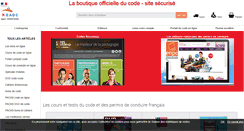 Desktop Screenshot of code-a-domicile-boutique.com